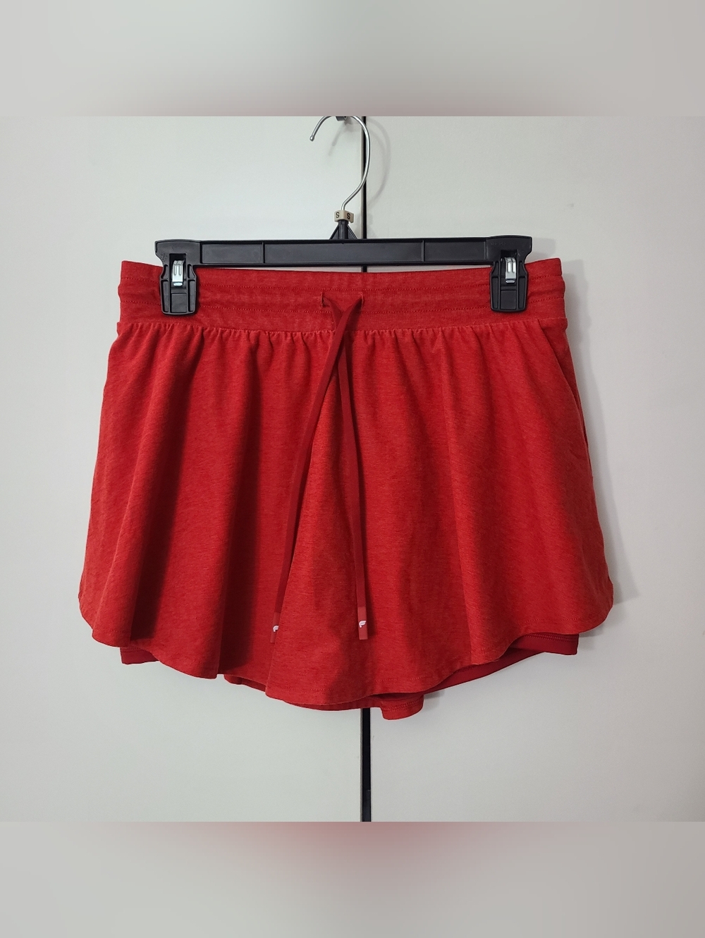 Fabletics Red Athletic Skort Shorts